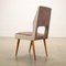 Beech Dining Chairs, Italy, 1950s, Set of 8, Image 9