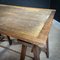 Wooden Watchmaker's Atelier Studio Table on Trestles, 1920 5