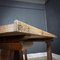 Wooden Watchmaker's Atelier Studio Table on Trestles, 1920, Image 16