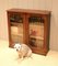 Vintage Oak Glazed Bookcase 5