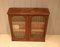 Vintage Oak Glazed Bookcase 10