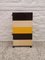 Black, White and Yellow Plastic Stacking Drawers by Simon Fussell for Kartell, 1970s 10