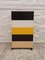 Black, White and Yellow Plastic Stacking Drawers by Simon Fussell for Kartell, 1970s 9