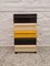 Black, White and Yellow Plastic Stacking Drawers by Simon Fussell for Kartell, 1970s 3