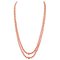 Coral Multi-Strands Necklace, 1950s, Image 1
