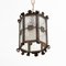 Antique Metal Ceiling Lamp, 1950s, Image 14