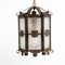 Antique Metal Ceiling Lamp, 1950s, Image 5