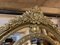 Large French Style Carved Gilt Section Frame Mirror 3