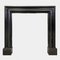 Reclaimed Black Stone Bolection Fireplace Mantel, 2000s, Image 2