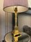 Brass Column Table Lamps, 1980s, Set of 2 3