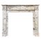 Antique Louis XVI French Marble Fireplace Mantel, 1850s 1