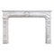 Large Antique French Fireplace Mantel in Marble, Image 1