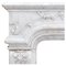 Large Antique French Fireplace Mantel in Marble 6