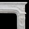 Large Antique French Fireplace Mantel in Marble, Image 3