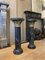 Black Fossil Columns in Marble and Bronze, 1970, Set of 2 3