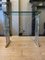 Vintage Console Table in Brass and Chrome by Peter Ghyczy, 1990, Image 12