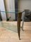 Large French Console Table in Bronze and Glass, 1970 10