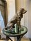 Escultura de perro vintage de bronce, 1950, Imagen 4