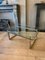 Vintage Coffee Table in Chrome and Brass by Peter Ghyczy, 1980 9