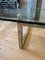 Vintage Coffee Table in Chrome and Brass by Peter Ghyczy, 1980, Image 3