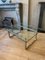 Vintage Coffee Table in Chrome and Brass by Peter Ghyczy, 1980 10