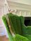 French Bergère Louis XV Style Chairs in Faux Grass, 1950, Set of 2 6