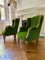 French Bergère Louis XV Style Chairs in Faux Grass, 1950, Set of 2 9