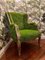 French Bergère Louis XV Style Chairs in Faux Grass, 1950, Set of 2 11