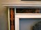Antique Statuary White Marble and Scagliola Fireplace Mantel 2