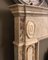 Antique Irish Georgian Fireplace Mantel in Marble 5