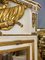Großer französischer Trumeau Paket Spiegel mit vergoldetem Rahmen 11