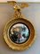 Specchio Regency convesso dorato, Regno Unito, fine XIX secolo, Immagine 2
