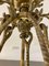 Large French Empire Style Chandelier in Gilt Bronze, 1890s 18