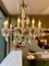 Antique French Chandelier in Bronze and Crystal, 1890 13