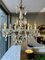 Antique French Chandelier in Bronze and Crystal, 1890 3