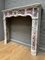 Antique Provincial Louis XV Style Fireplace Mantel in Marble, 1790 6