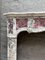 Antique Provincial Louis XV Style Fireplace Mantel in Marble, 1790 4