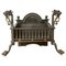 Antique English Dragon Fire Grate in Cast Iron, 1860, Image 1