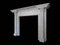 Architectural George III Fireplace Mantel in Carrara Marble, Image 4