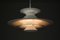 White Radius Pendant Lamp by Eric Baslev for Fog and Mørup, 1960s 4