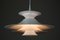 White Radius Pendant Lamp by Eric Baslev for Fog and Mørup, 1960s 5