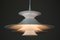 White Radius Pendant Lamp by Eric Baslev for Fog and Mørup, 1960s, Image 5