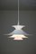 White Radius Pendant Lamp by Eric Baslev for Fog and Mørup, 1960s, Image 2