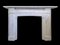 Antique English Regency Fireplace Mantel in Marble, 1820 4