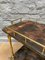 Lacquered Goatskin and Brass Serving Table by Aldo Tura, 1960, Image 8