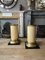 Lacquered Pedestals in Brass, 1970, Set of 2 11