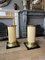 Lacquered Pedestals in Brass, 1970, Set of 2 10