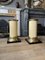 Lacquered Pedestals in Brass, 1970, Set of 2 9