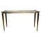 Mid-Century Style Console Table in Brass, 1980 1