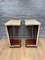 Italian Mirrored and Lacquered Goatskin Console Tables, 1950, Set of 2 12